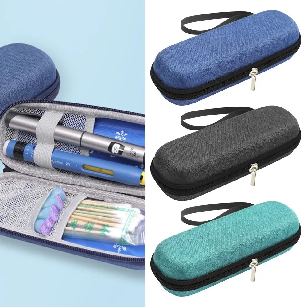Portable Waterproof Diabetic Insulin Cooling Bag Carry-on Protector Pill Refrigerated Ice Pack Drug Freezer for Medicla Cooler