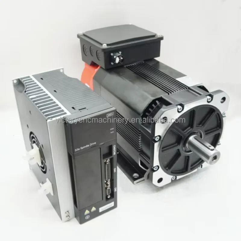 380V 5.5KW Rated Speed 1500rpm 35N.m MY204 Lathe Spindle Servo Motor Asynchronous Spindle Servo Motor With Driver for CNC