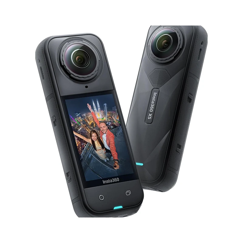 

Insta360 X5 8K 360 Camera｜Dual Sensors, AI Night Vision, Interchangeable Lense, Long Battery, Stabilization for Short Video Liv