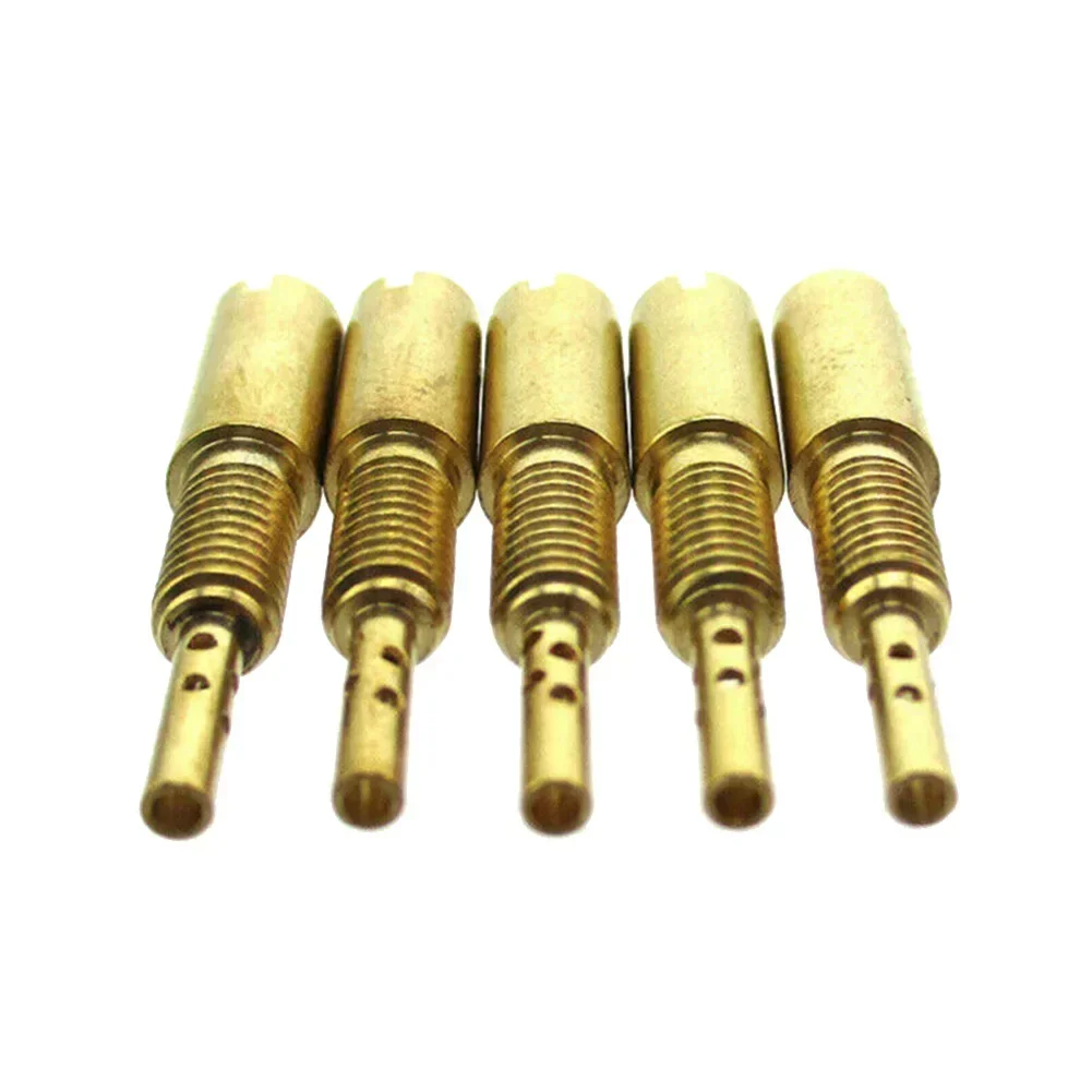 5pcs รถจักรยานยนต์คาร์บูเรเตอร์หลัก Jets ช้า Jets สําหรับ Mikuni VM22-3847 VM26-672U Racing ATV ชุดหัวฉีดหัวฉีดเครื่องมือ