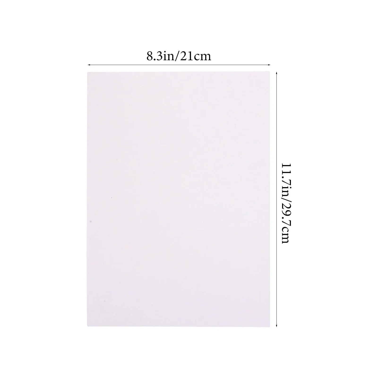 100 ورقة لاصقة قابلة للطباعة، موثوقة للاستخدام لفترة طويلة، تصميم بسيط، ورق لاصق ذو تجربة رائعة