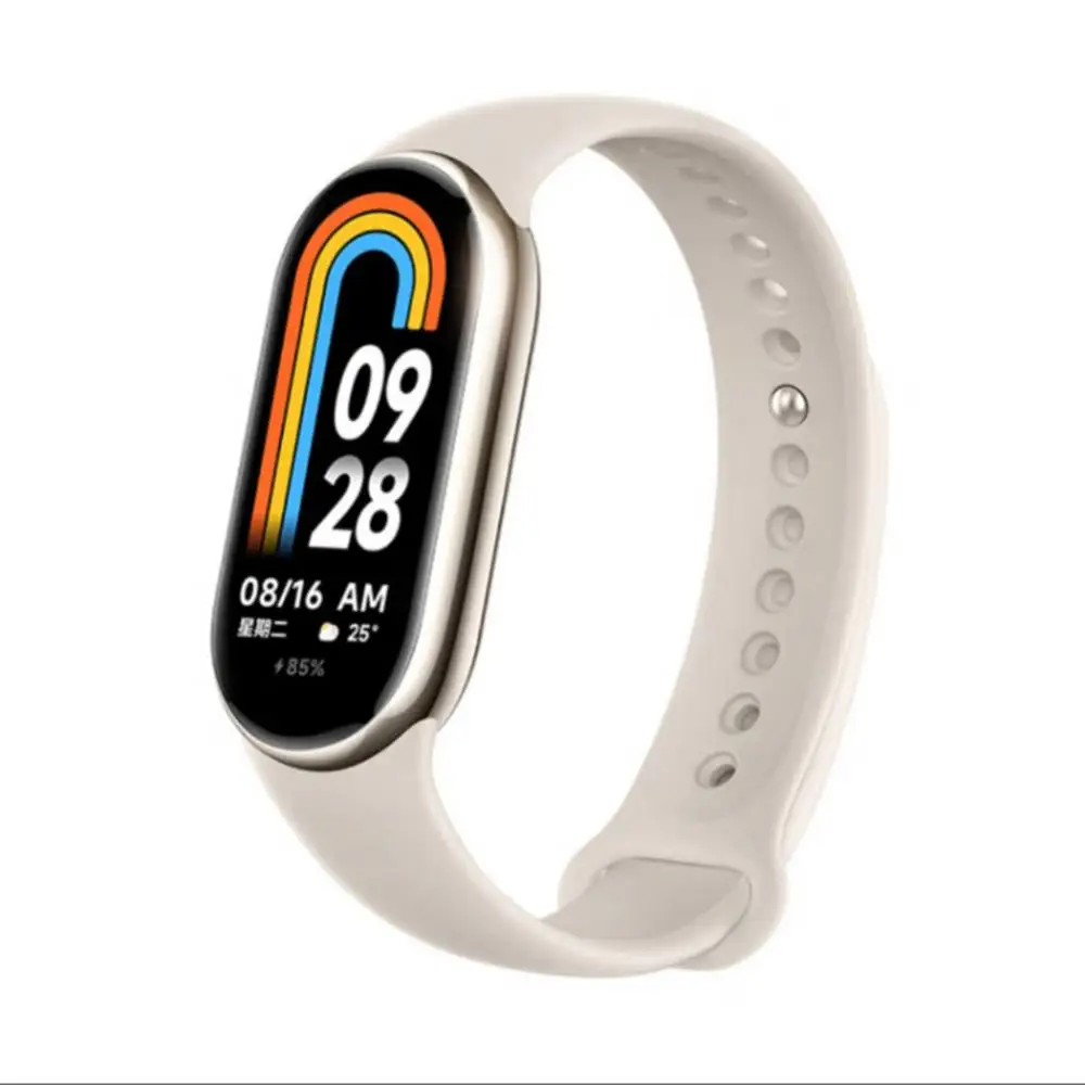 Screen Protection Film For Mi Band 8 Strap Full Screen 3D Water Gel Film Watch Screen Cover For Mi Band 8 Bracelet