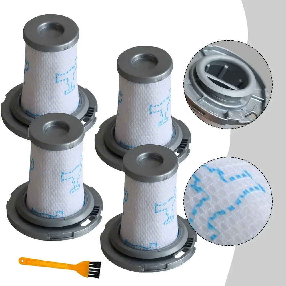 Filter Replacement Kit for Use in For xforce Flex and Rh96xpert Vacuum Cleaners Including a Necessary Brush Tool