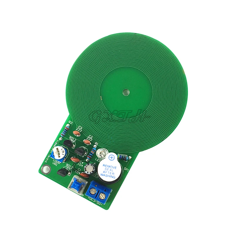 DIY Metal Detector Kit DC3V-5V 60mm Non-contact Sensor Board Module Electronic DIY Welding Practice Board