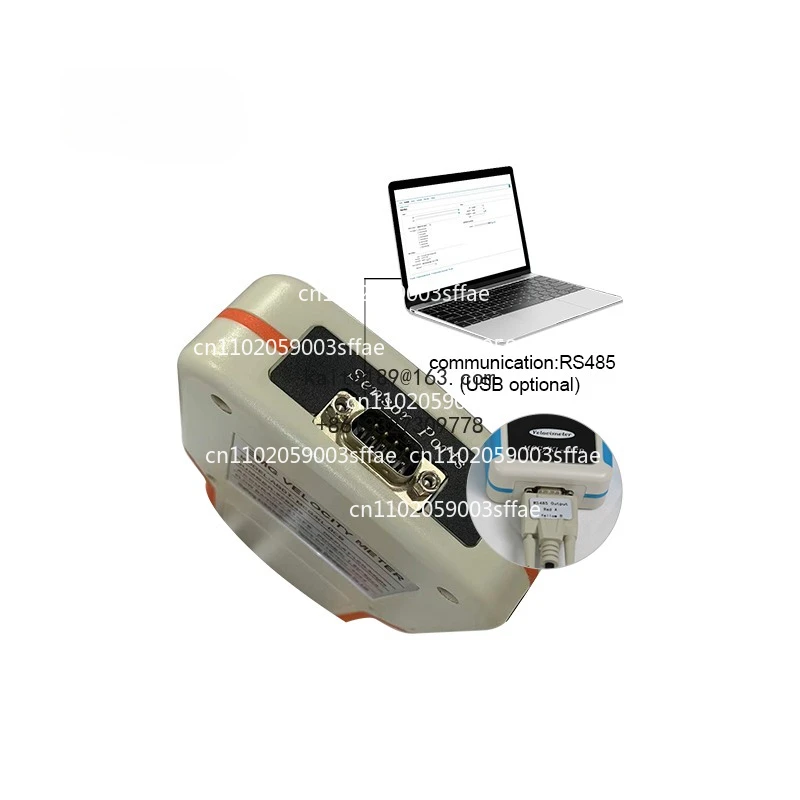 Level Customizable OEM Options for River Flow Metering Portable Digital Water Flow Meter with LCD Display Measures Velocity