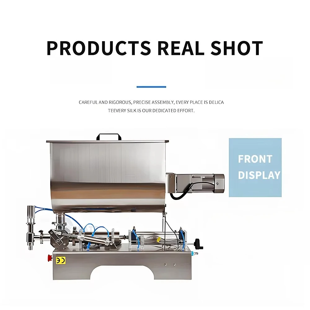 

Hot Sale Stainless Steel Tomato Paste Filling Machine | High Viscosity Food Paste Filler with Anti-Drip Nozzle