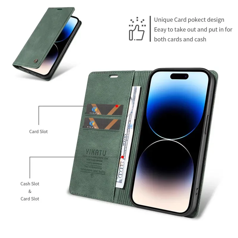 Funda de cuero con billetera para Huawei P8 P9 Lite 2017 P10 P20 P30 Pro P Smart Y5 Y6 2018 Y7 2019 Mate 10 20 Lite con soporte 4