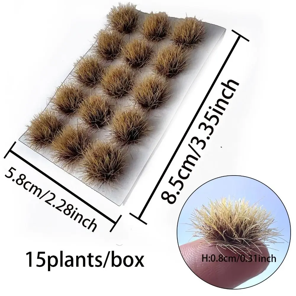 

Simulation Miniature Grass Cluster Model Miniature Fairy Garden Vegetation Scene Model DIY Handmade Micro Landscape