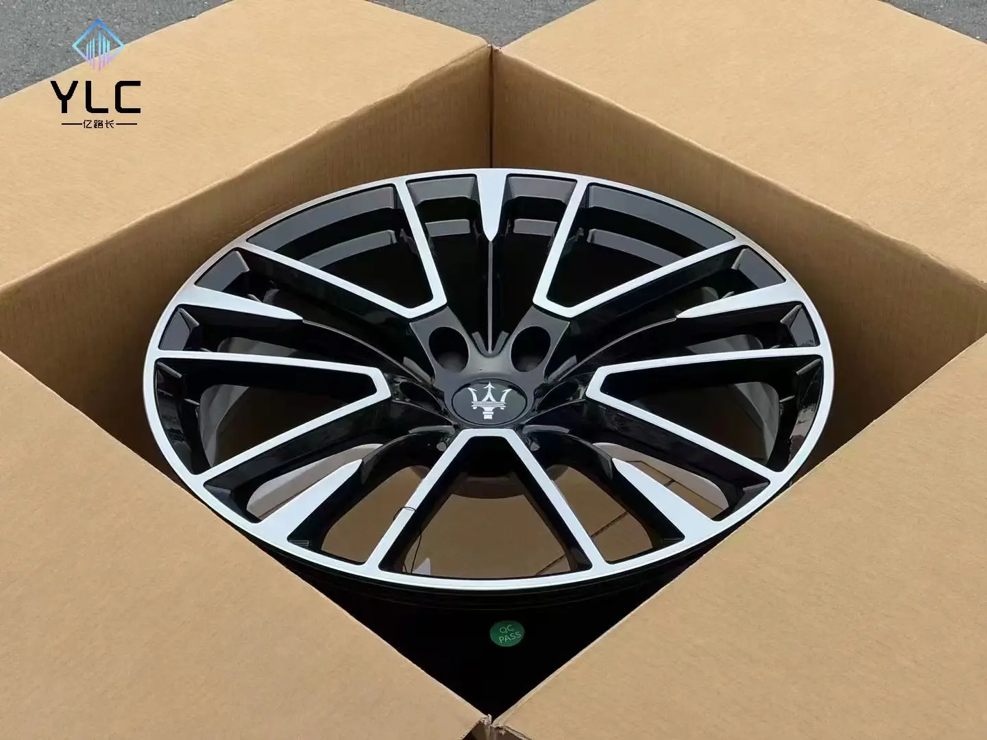 YLC personalizado de alta qualidade liga de alumínio rodas de carro jantes 18 19 cubo de roda forjado de 20 polegadas