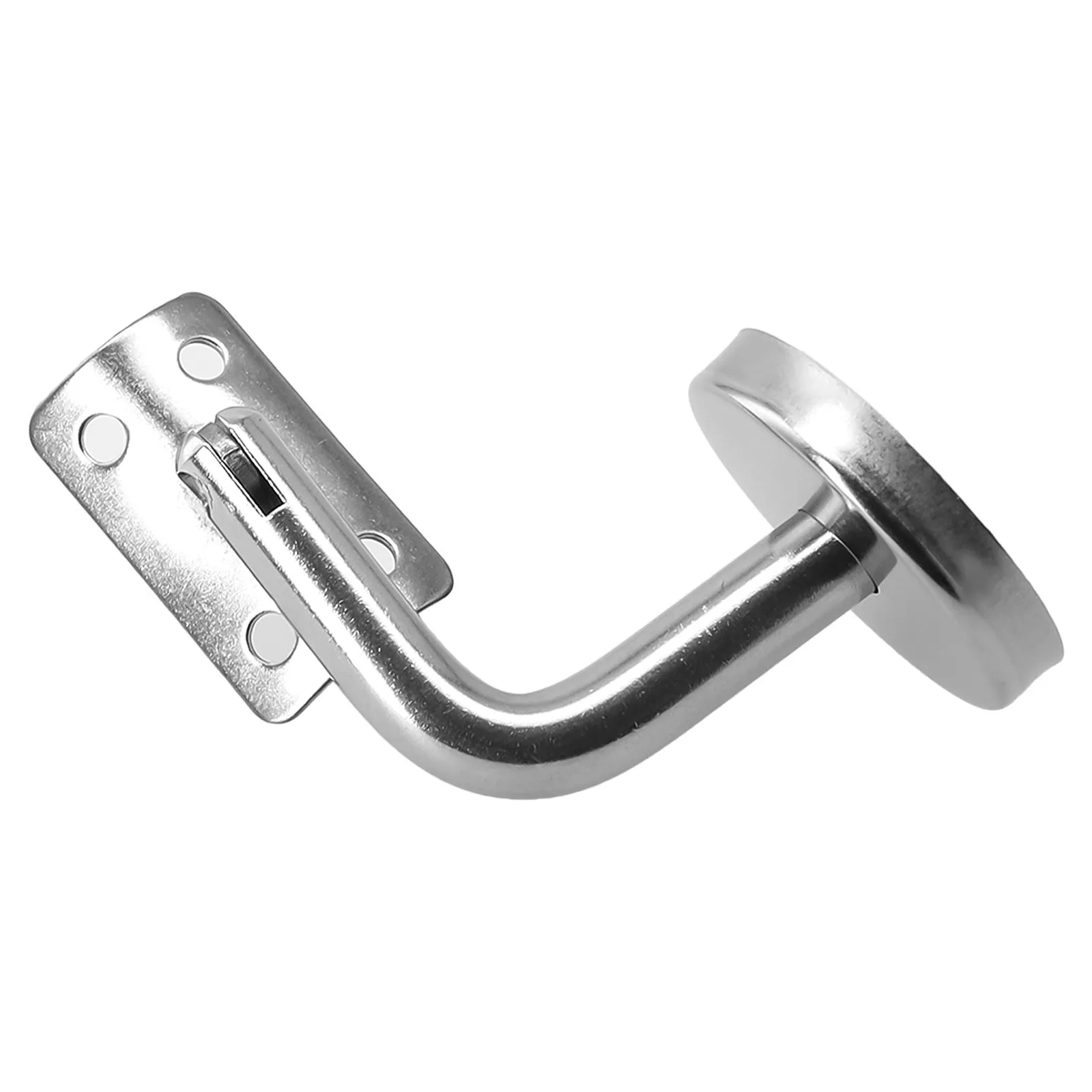 1x Handrail Holder Staircase Tools Stair Support Wall Balustrade Bannister End Covers Hardware Parts Stainless Steel Accessories