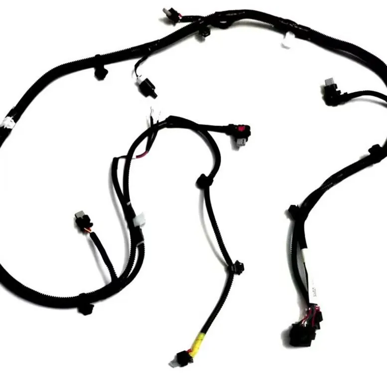 Front Radar Sensor Wiring Harness With Fog Light 2067958-00-B Fit Tesla Model 3 2021-2023 Front Bumper Harness Auto Accessories