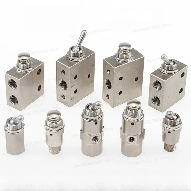 For TAC Pneumatic Button Valve TAC-3V 3P 3S 4V 4P TAC2-31V 31P 41V 41P Mechanical Valve