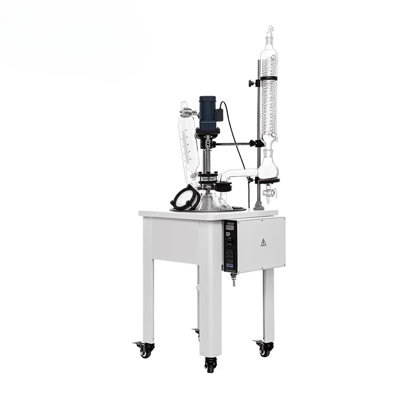 Single-layer glass reactor laboratory electric heating frame type high temperature chemical PTFE mechanical seal