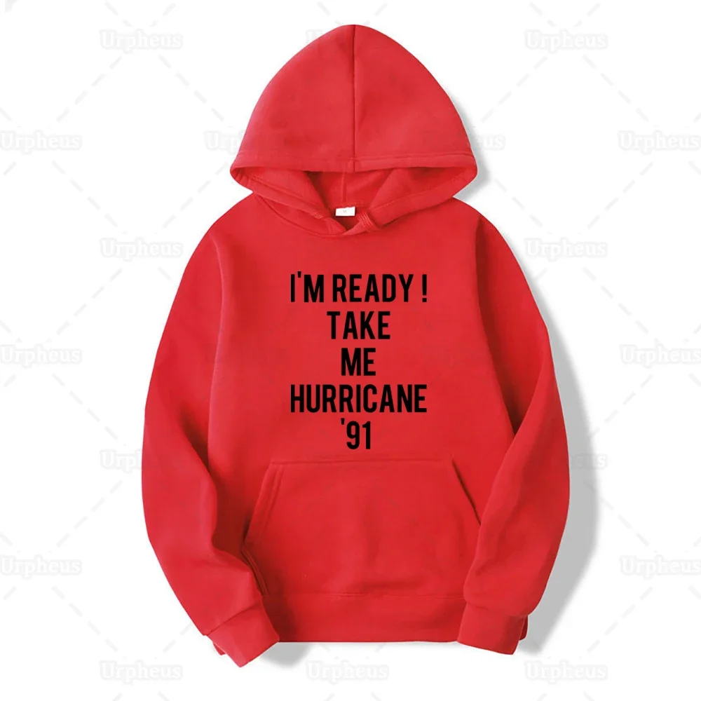 Golden Girls Hoodie I'm Ready Take Me Hurricane '91 Sophia Hoodie Pullover Sweatershirt Tv Show Merchandise for Fans