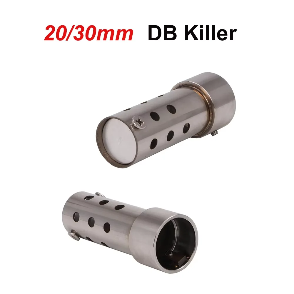 20mm 30mm Universal Motorcycle DB Killer Exhaust Muffler Insert Baffle Noise Reduction Sound Damper Modification Accessories