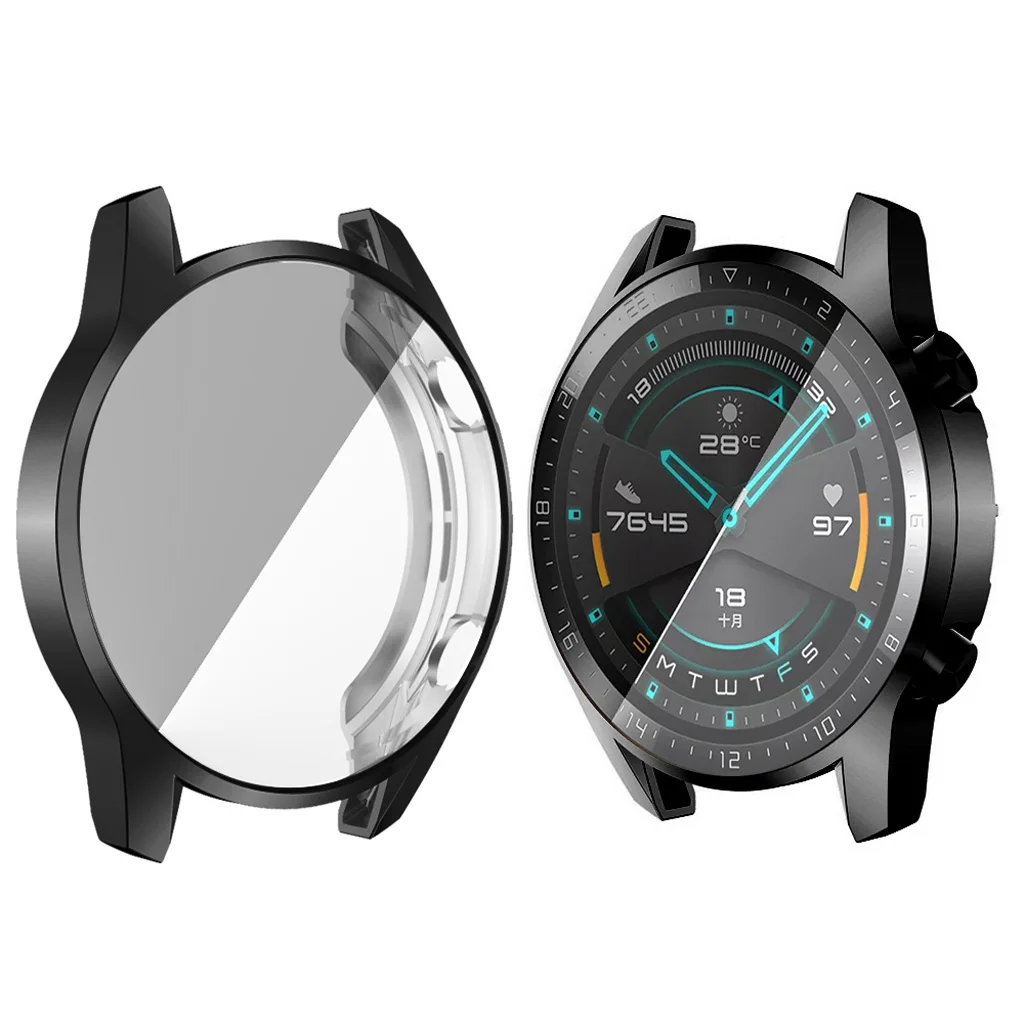 TPU Protective for Case Full Cover Frame Protector for Huawei Watch GT2 46mm Watch Accessories  Dropship