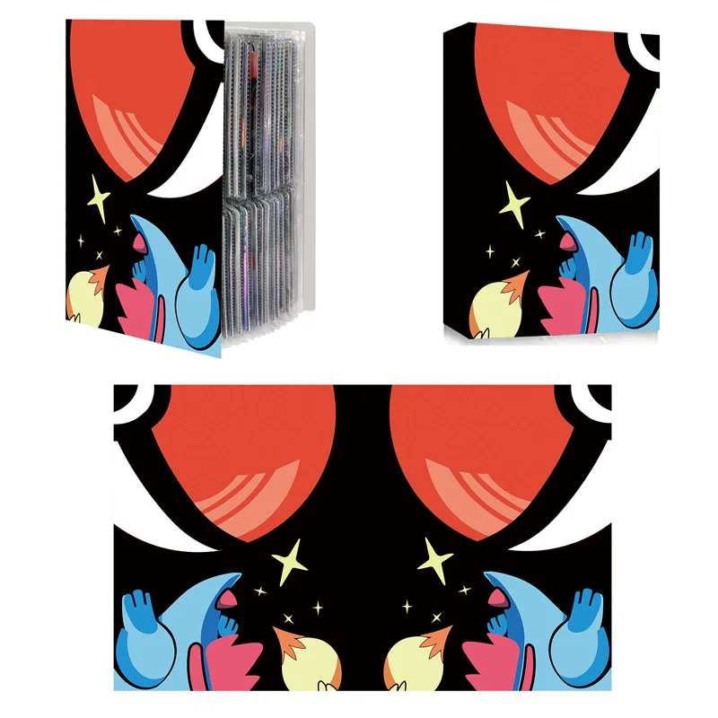 2024 Charizard Holder Binder Collections Folder Anime Card Protector Notebook for Pokemones Album 400pcs Card Book