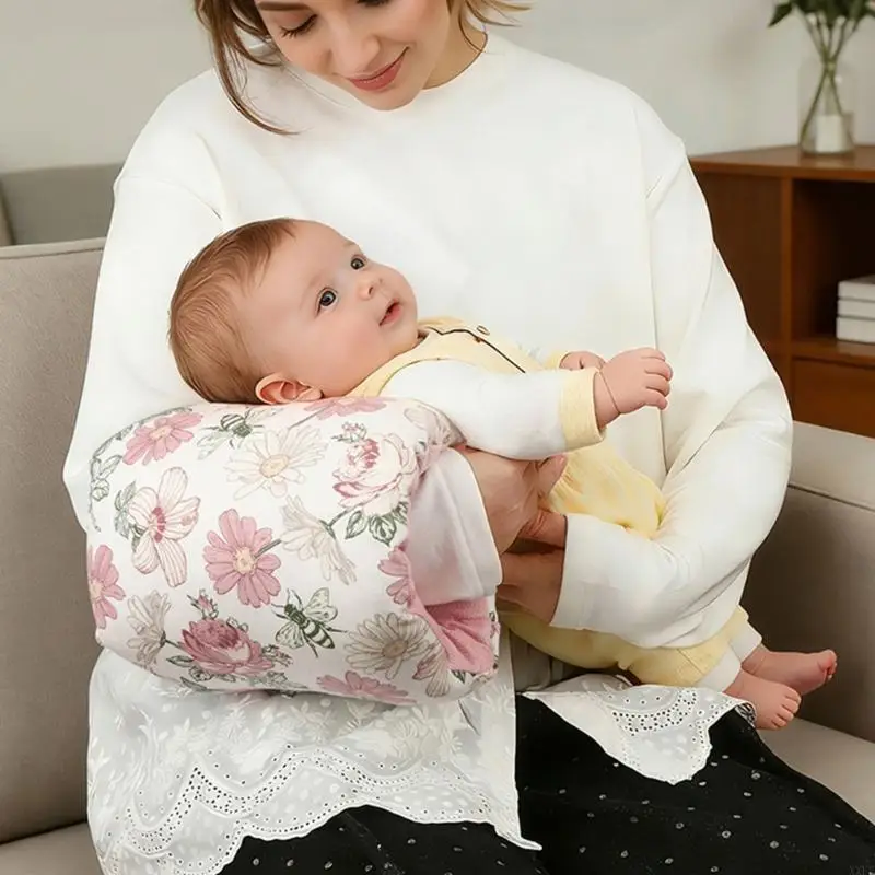 XXFE Almohada Transpirable para Reposabrazos Lactancia con Reposabrazos Tela Transpirable para Recién Nacidos Y Niños