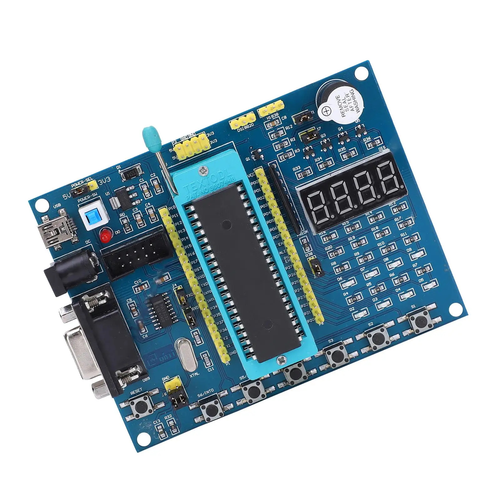 Development Board 51 Microcomputer Module Electronic Component AVR 51 STC89C52RC 3‑5V