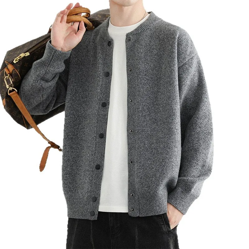 Image 6: Pull cardigan pour homme, vêtements pour homme, pull décontracté