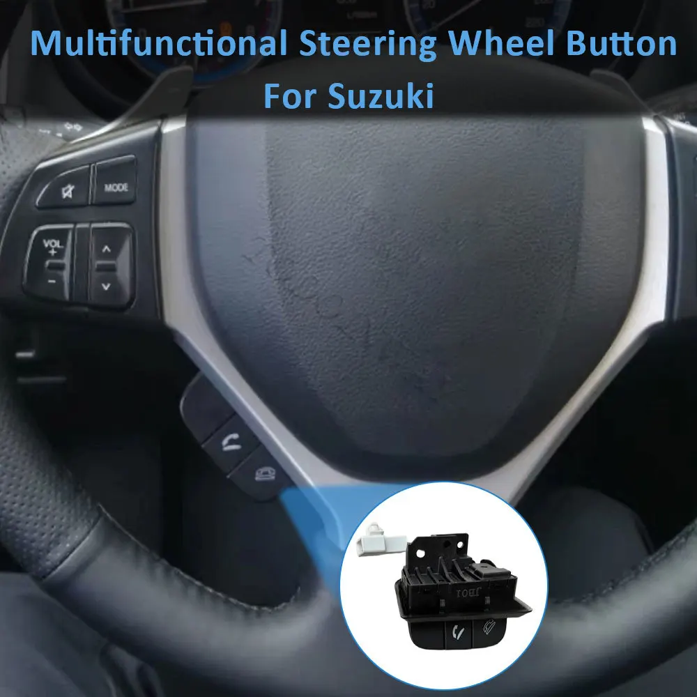 Multifunction Steering Wheel Control Button Car Bluetooth-compatible Phone Switch For Suzuki Vitra SX4 S-CROSS accessories tools