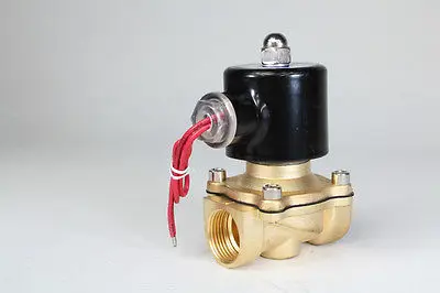 

2way2position AC110V 3/4" Электрический электромагнитный клапан Вода Воздух Н/З Газ Вода Воздух