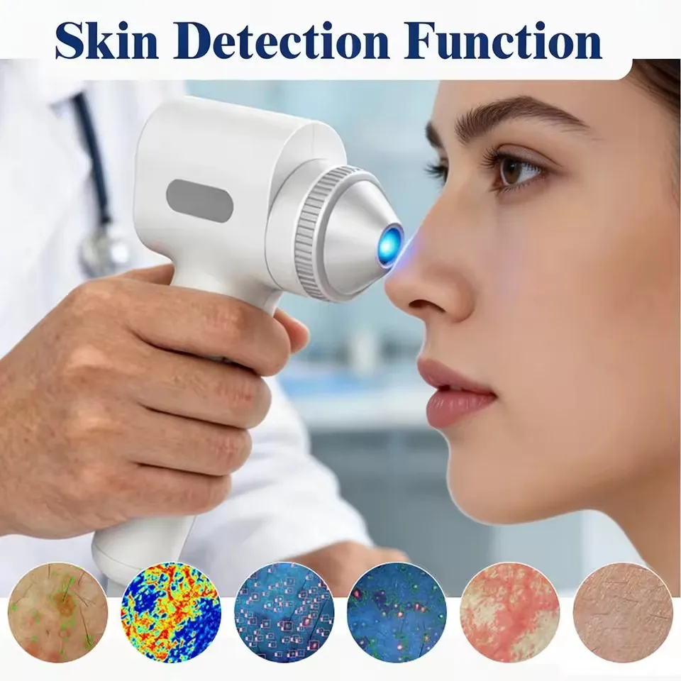 Professional AI Scalp Analyzer Hair Analysis Machine Hair Analyzer Machine with 15.6 Inch Screen HD Camera for Beauty Salon