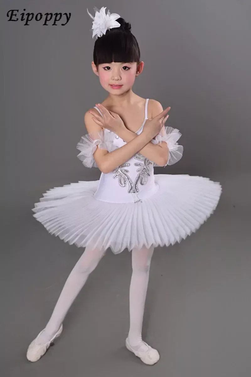 어린이 댄스 의상, 백조의 호수 발레 의상, 어린이 무대복, 볼룸 댄스 원피스 댄스웨어