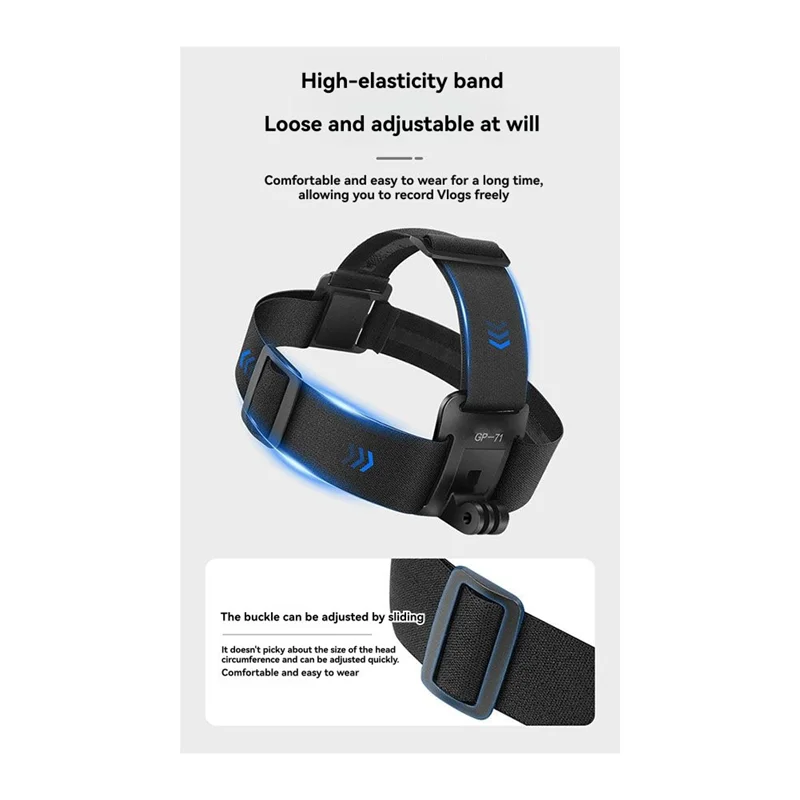 ABSQ-для регулируемого ремня на голову, ремешок на голову, регулируемый ремень для Eken H9 SJCAM, аксессуары для экшн-камеры