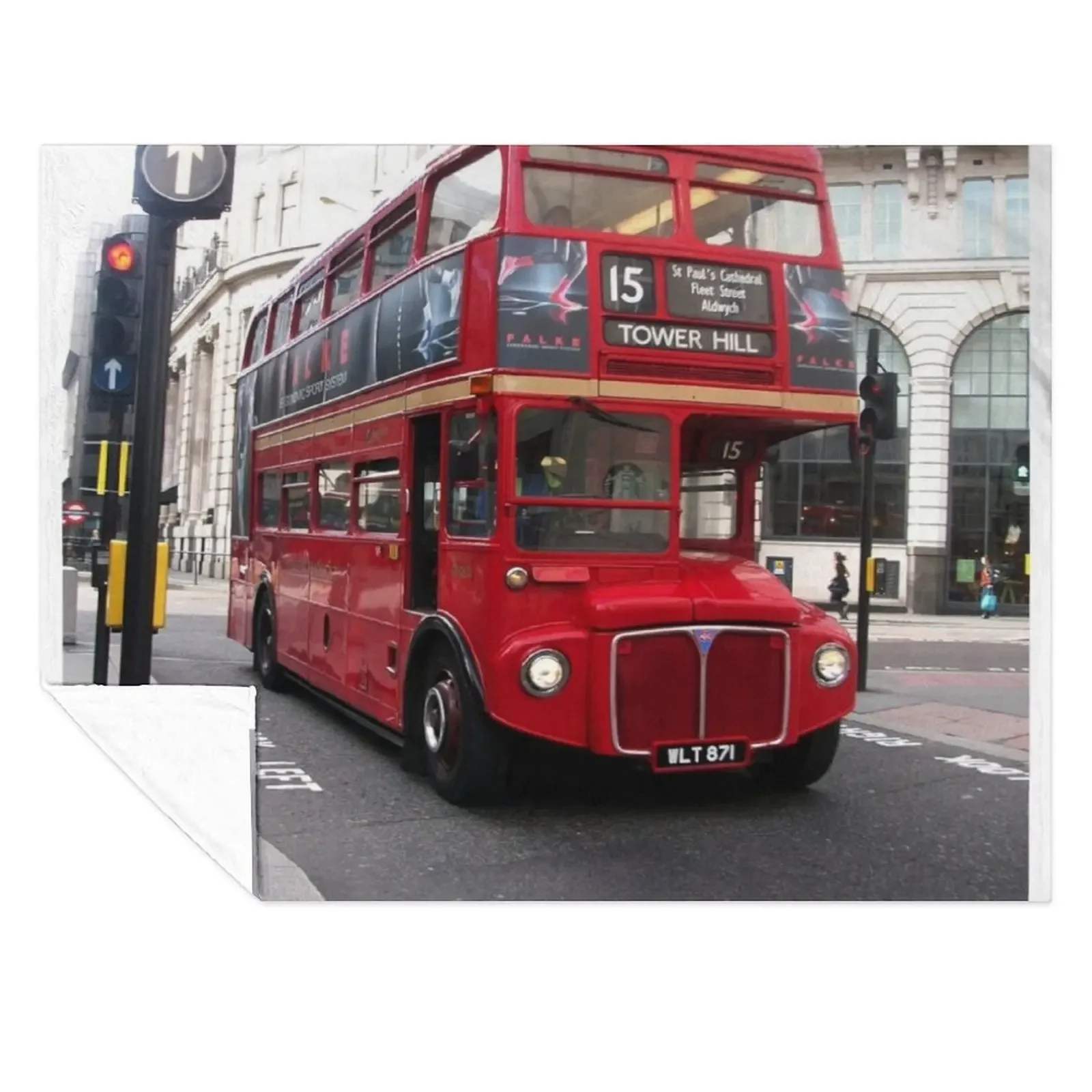 Routemaster - пледы с изображением Омнибуса, диван, рождественские подарки, многофункциональные походные одеяла