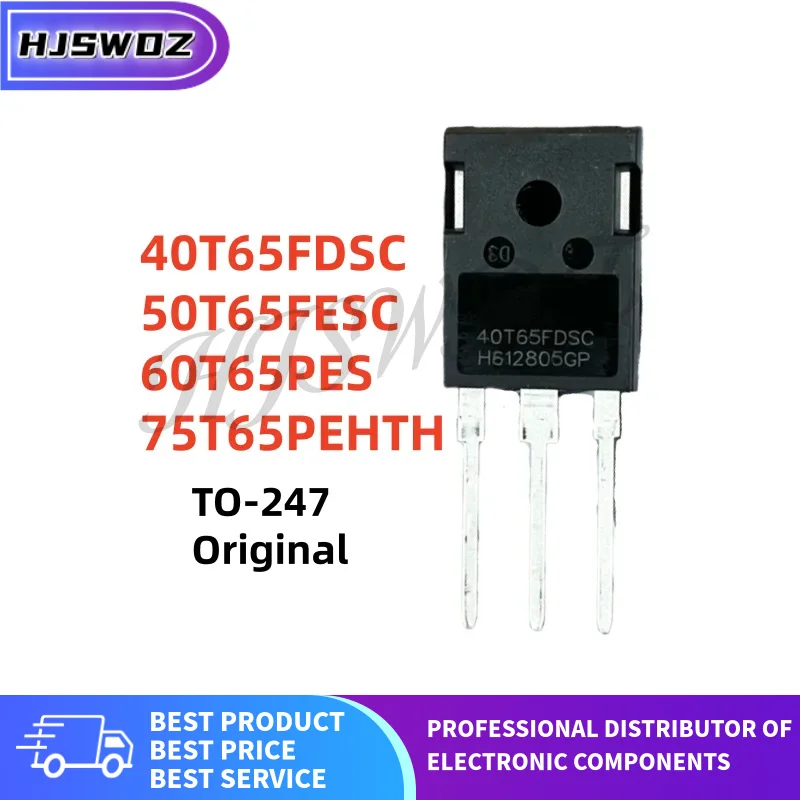 5PCS Original 40T65FDSC 60T65PES 50T65FESC 75T65PEH MBQ40T65FDSC MBQ50T65FESCTH MBQ60T65PESTH MBQ75T65PEHTH TO-247