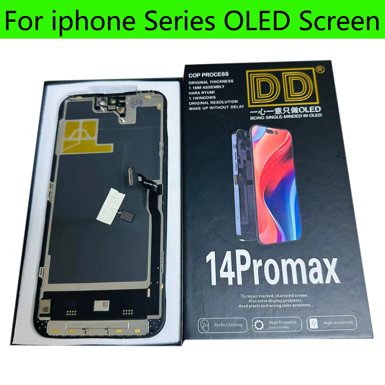 SOFT OLED LCD Display Pantalla Replacement For iPhone 15 16 16E