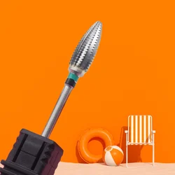Easy Nail Spiral Professional Carbide Nail Drill Bit  Electric Nail File Drill Bit Hot selling High quality