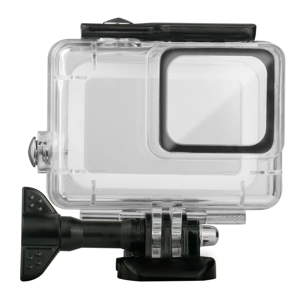45M 수중 방수 케이스 GoPro 영웅 7 블랙 실버 화이트 카메라 보호 하우징 케이스 다이빙 액세서리