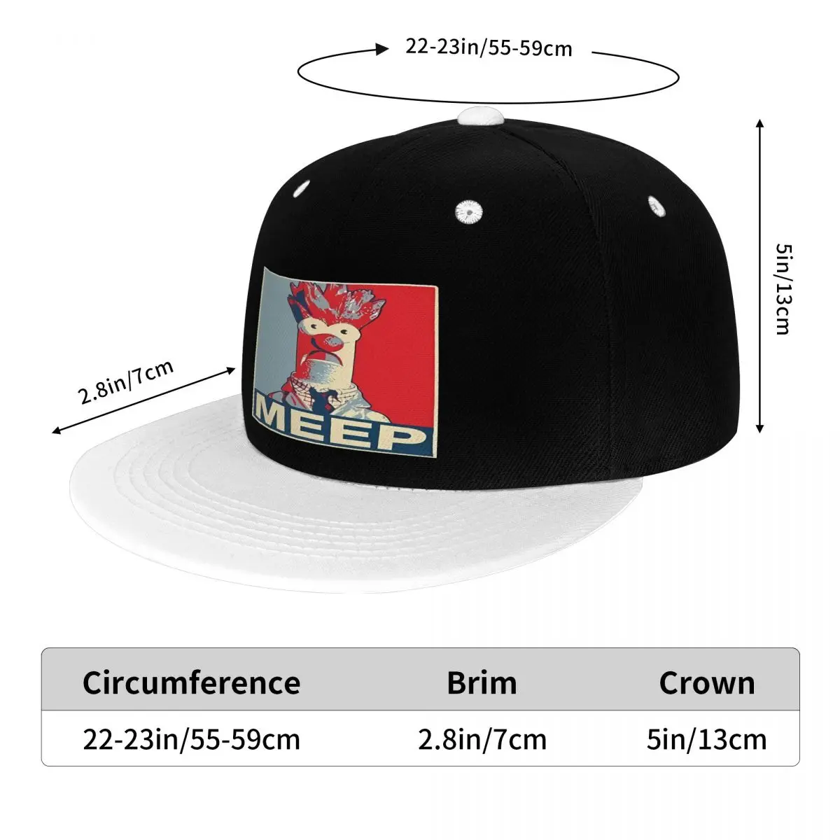 Beaker Meep Pop Art Sun Cap Men's Hats Sports Caps Baseball Cap Men Man Hat Baseball Cap