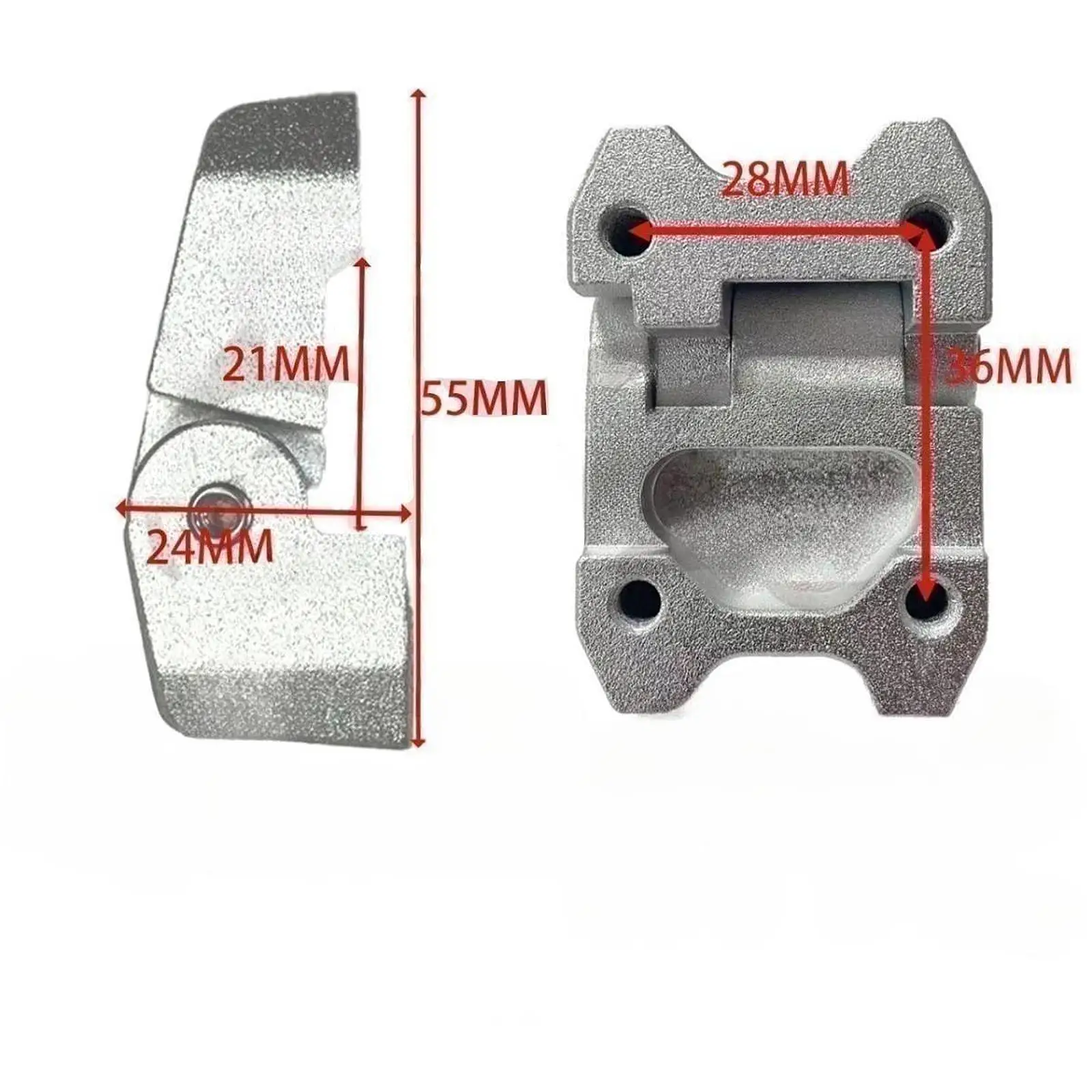 Motorbike Side Luggage Case Hinge Kit Heavy Duty Top Case Fastener for Custom Accessories for Motorcycle