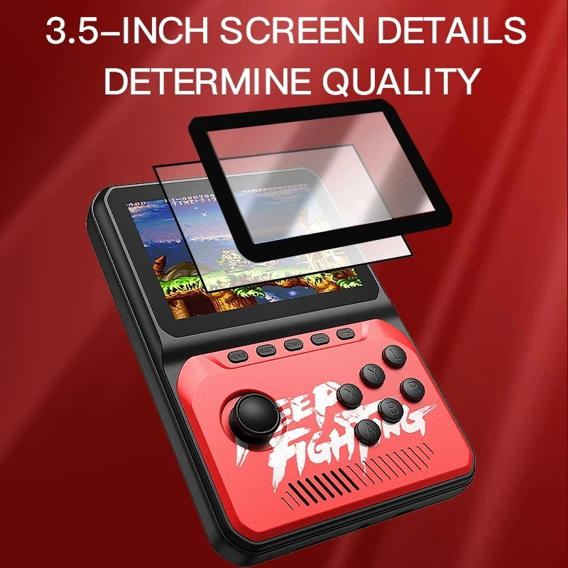 HOT NX-35 Retro Portable Mini Handheld joystick Console 16-Bit 8GB 3.5 Inch LCD Kids Video Game Player Built-in 2700 Games