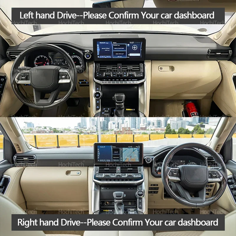 For Toyota Land Cruiser 300 LC300 ZX VX GR-S 2022-2025 Car Dashboard Cover Avoid Light Pad Instrument Platform Cover Mat Carpet