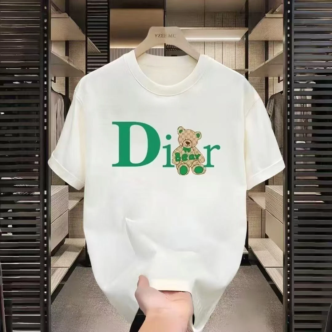 2026 Autumn/Winter Men's and Women's T-Shirts - Trendy Brand Round-neck Printed Short-Sleeved T-Shirts - Trendy Bottoms and Tops