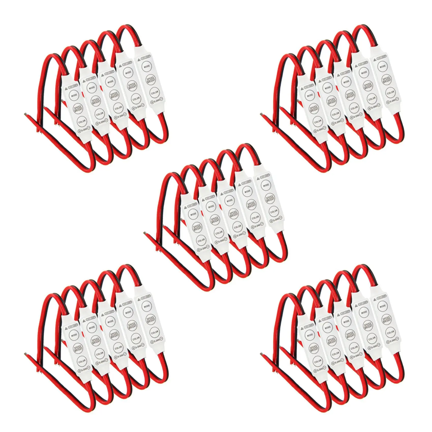 AB35-25 X 12V Wired Control Module With Strobe Flash For Car Or Household LED Strip/Bulbs