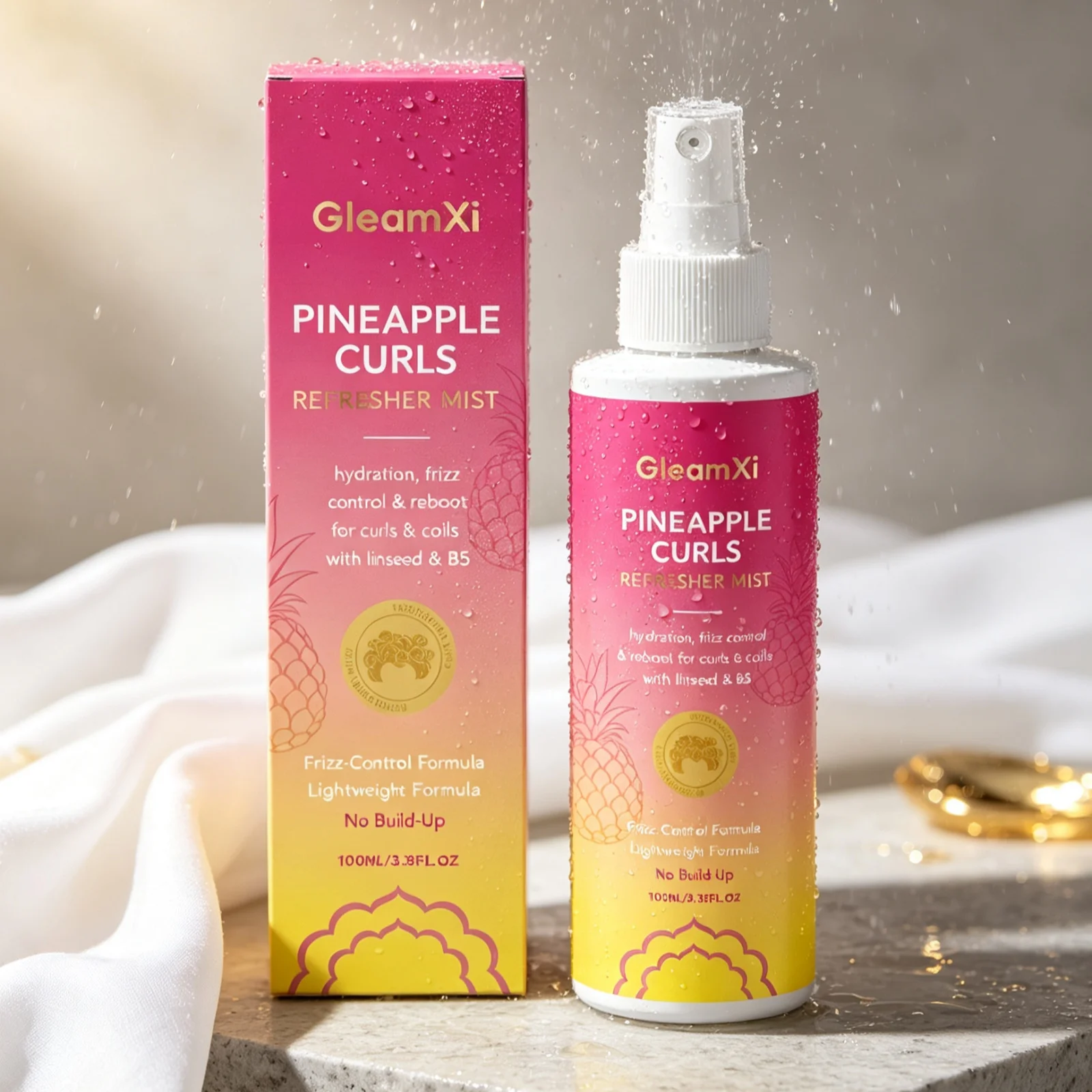 GleamXi Hair Refresher Spray S - Hair Care Natural Ingredients recension och pris