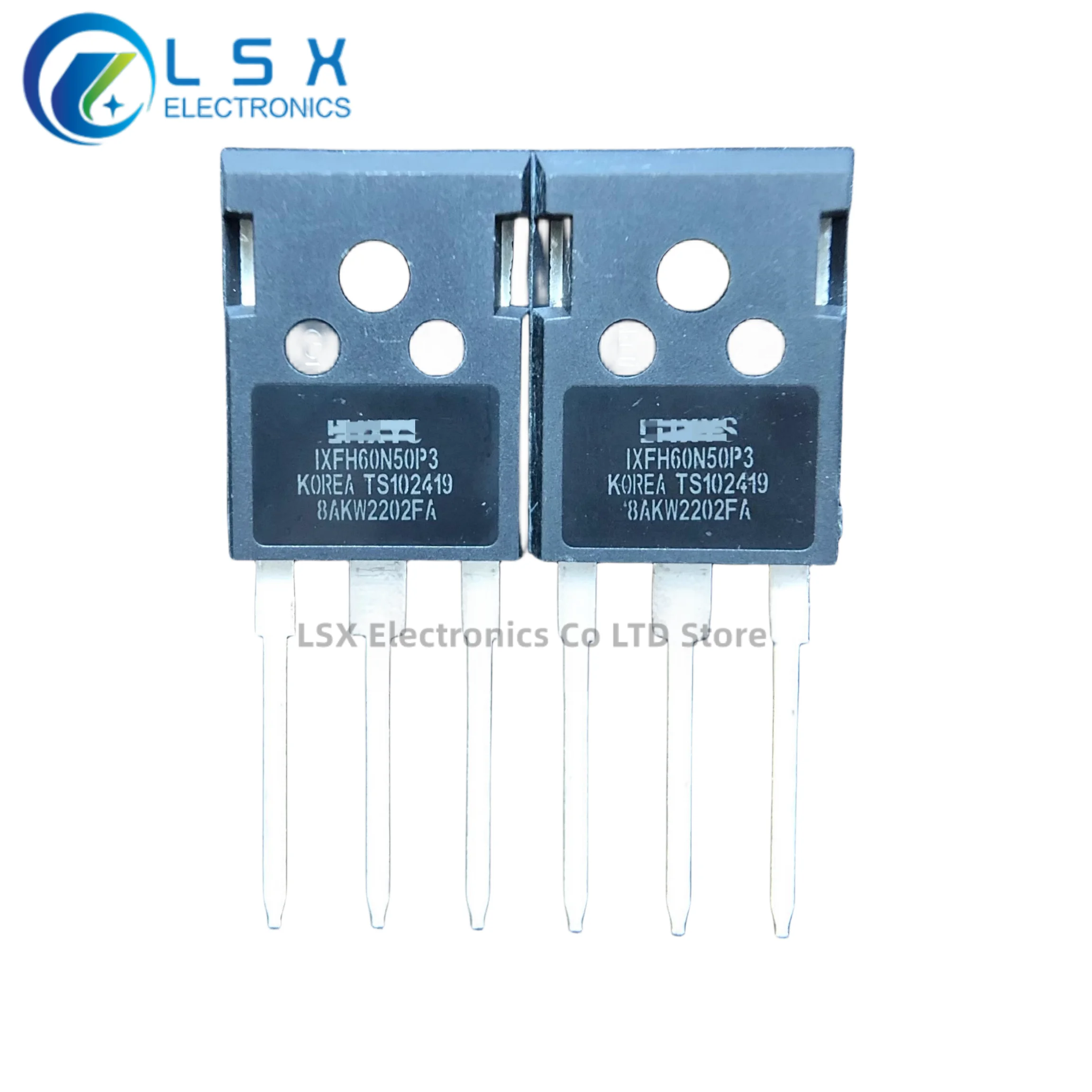 New Original 5PCS/Lot IXFH60N50P3 IXFH60N50 OR IXFH50N60P3 OR IXFH50N50P3 OR IXFH50N60X TO-247 60A 500V Fast Speed Power MOSFET