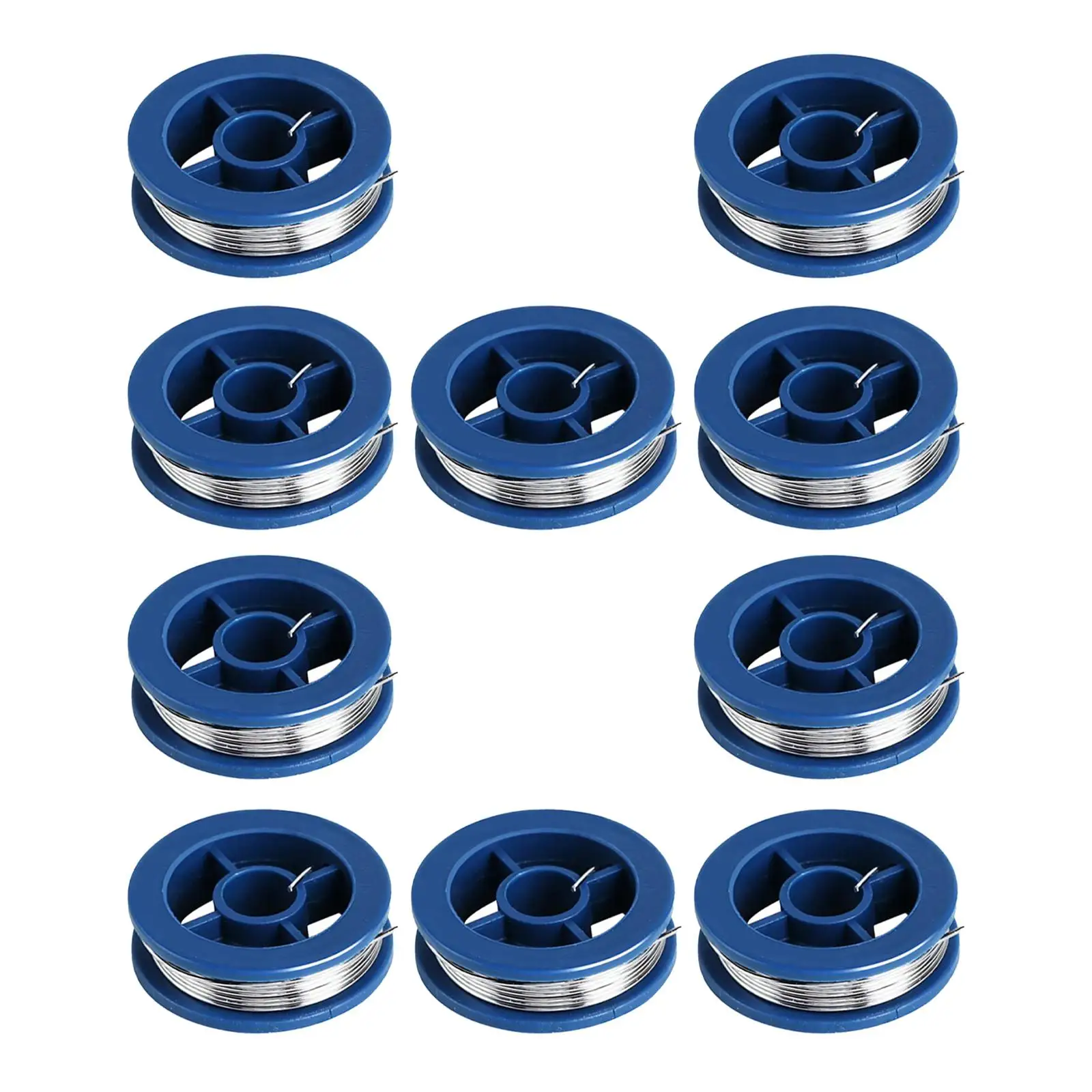 

10 шт., оловянная проволока для припоя, многофункциональная, простая в использовании, диаметр 0,8 мм, низкий