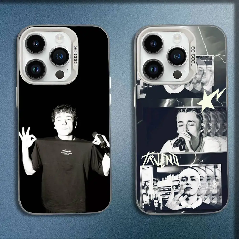 

Cool Trueno Rapper Phone Case For iPhone 16,15,14,13,12,11,Mini,Pro,E,SE4,MAX White Candy Matte Fashion Cover