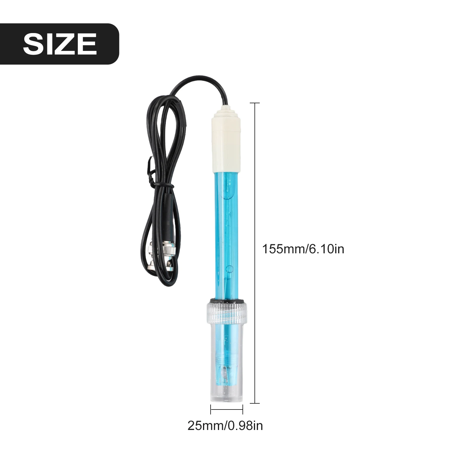 

Applications PH Hydroponics Culture Detector PH Meters PH Trial Range BNC Connectors Probe Sensor Sturdy Brand New