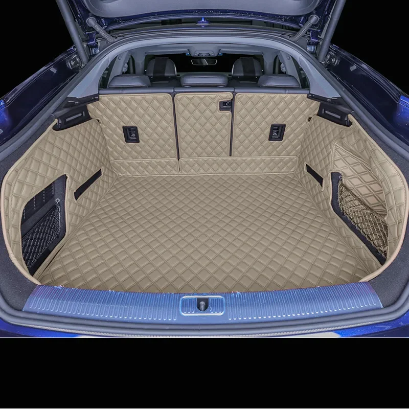 Special Full Covered Waterproof Durable Non Slip Car Boot Mats for Audi A4 A5 A7 Q2 Q3 Q7 A8L Q8 Q5L Trunk Carpets