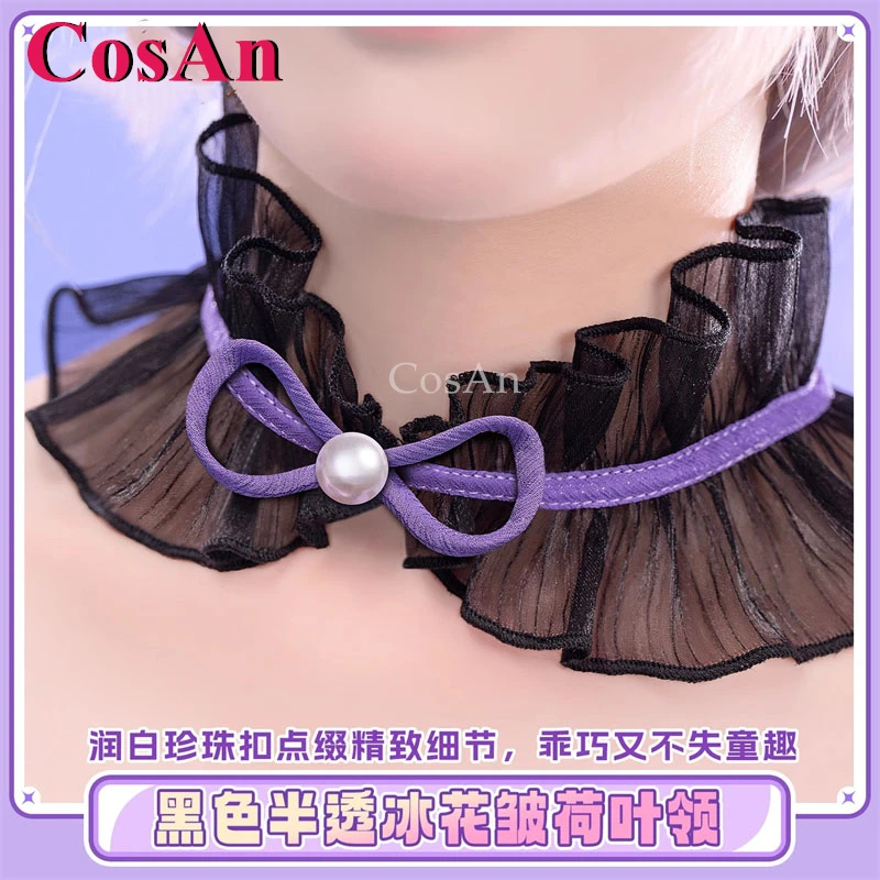 CosAn Game Genshin Impact Sangonomiya Kokomi Cosplay Costumes Pearl Girl Daily Outfit Dress Halloween Party Role Play Clothing - view 4