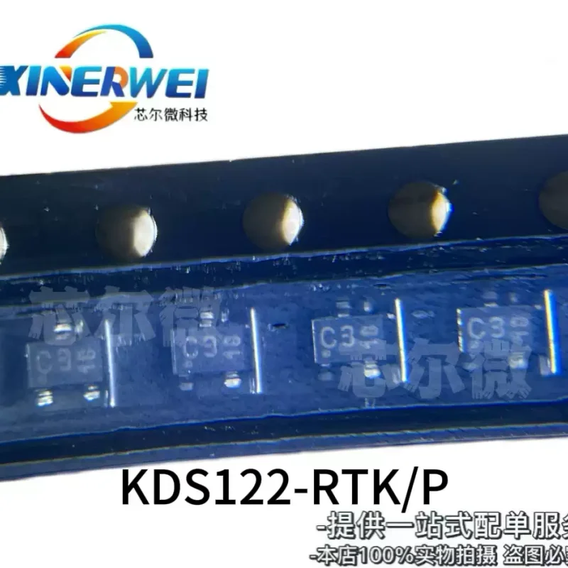 10-100pcs brand new original KDS122-RTK/P SOT323 silk screen C3 transistor KDS122-RTK/P