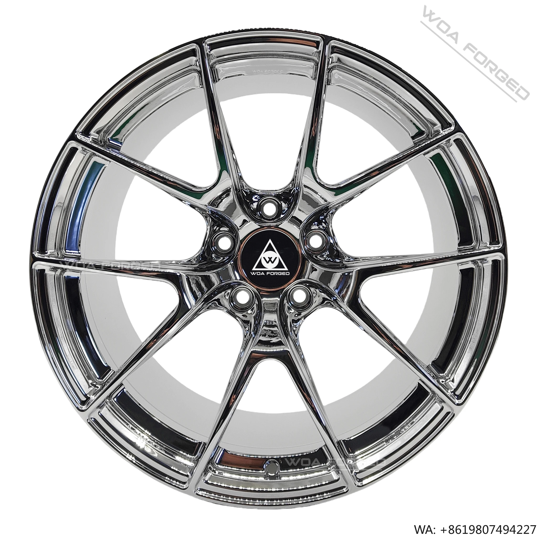 

Custom High Quality Monoblock Forged Car Wheels VS5RS Style Mirror Chrome Split 5 Spoke 18 19 20 21 Inch 5x114.3 5x120 Alloy Rim