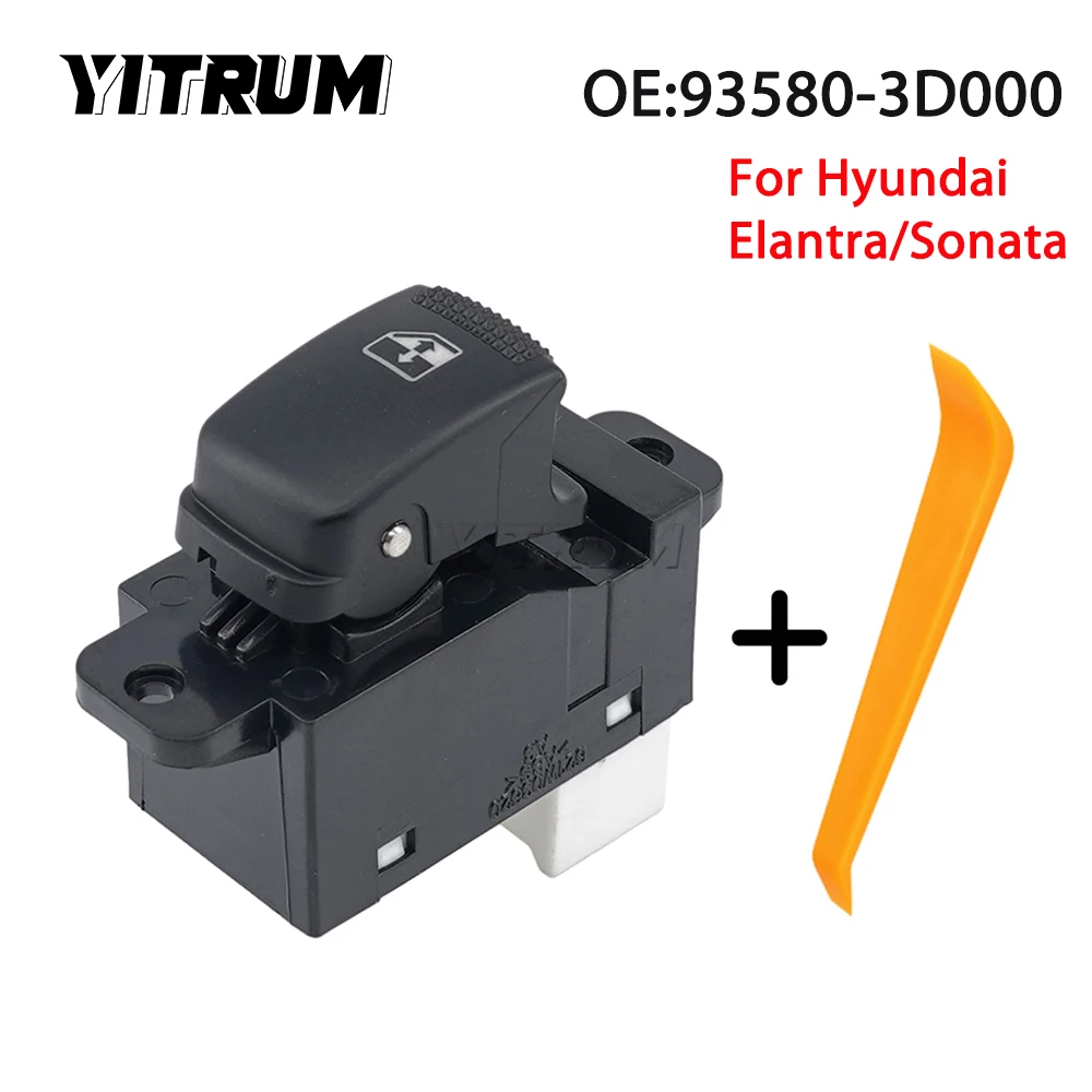 

YITRUM 93580-3D000 93580-4F000 93580-2D000 Power Window Control Switch For Hyundai Elantra Sonata Kia Rio Optima Sedona